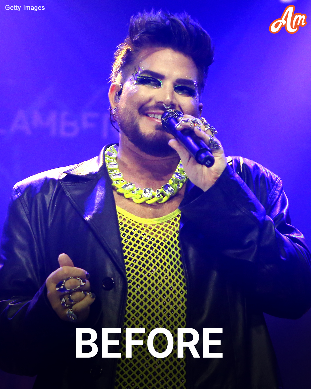 ‘American Idol’ Alum Adam Lambert, 42, Amazes Users with ‘Thin’ Figure in Blue Suit After 60-Lb Weight Loss — Pics