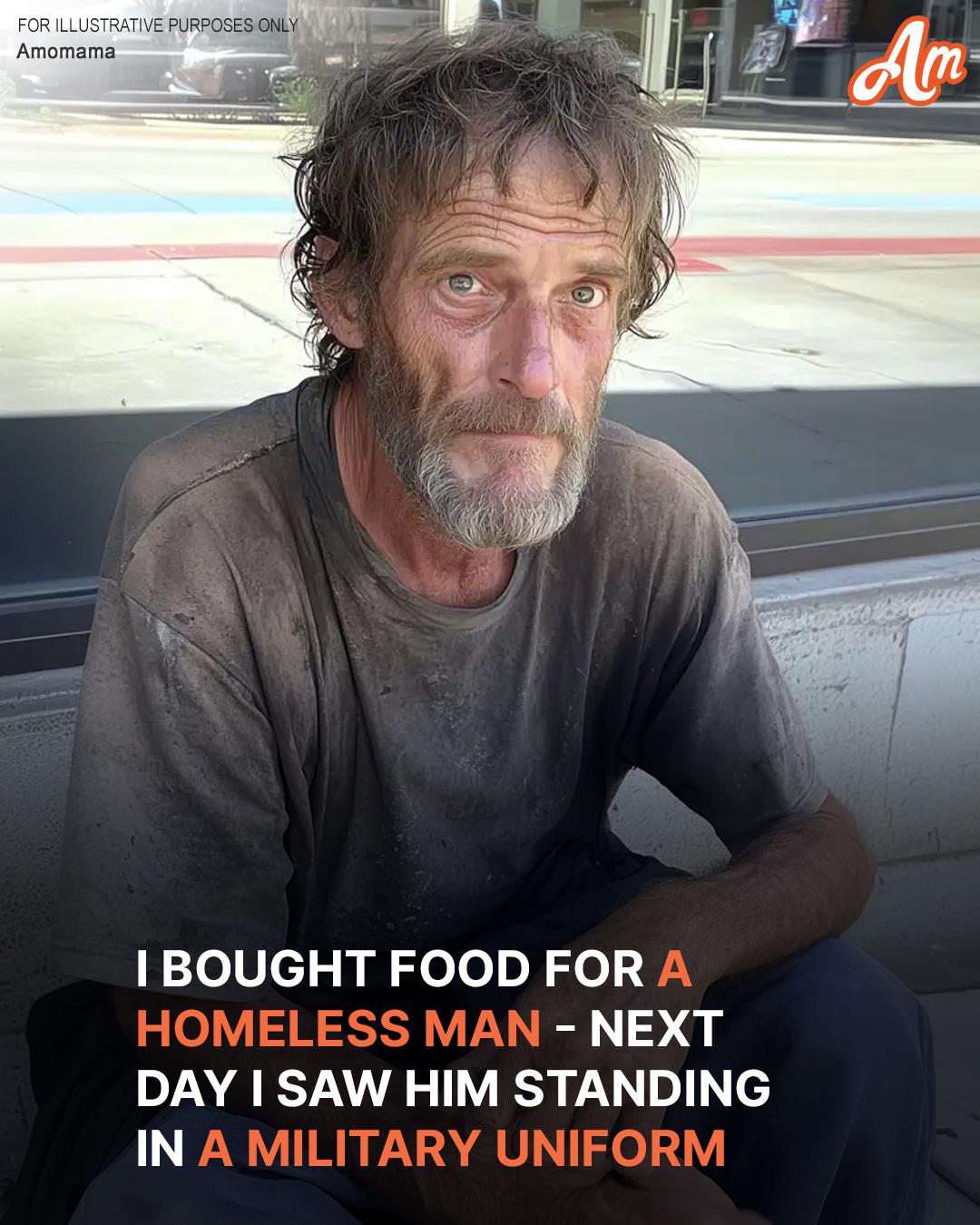 I Bought Food for a Homeless Man, He Stunned Me with His Confession the Next Day
