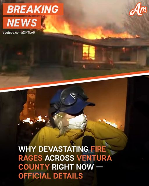 Devastating Wildfire Rages across Ventura County — Details