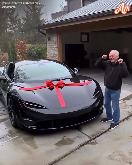 Poor Old Man Steps Out of Home One Morning & Sees Luxury Car Instead of Old One He Owns – Story of the Day