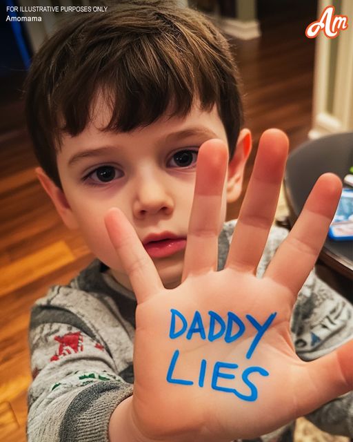 My Nonverbal Son Warned Me about My Husband’s Secret by Writing ‘Dad Lies!’ on His Palm