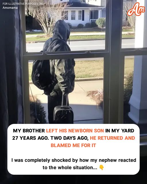 My Brother Left His Newborn Son in My Yard 27 Years Ago – Two Days Ago, He Returned and Blamed Me for It