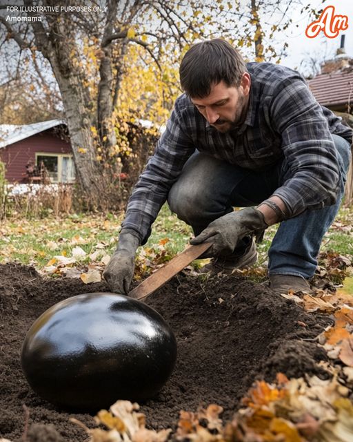 I Returned Early to Surprise My Husband Only to Find Him Burying a Large Black Egg in Our Garden – Its Mystery Brought Us Closer