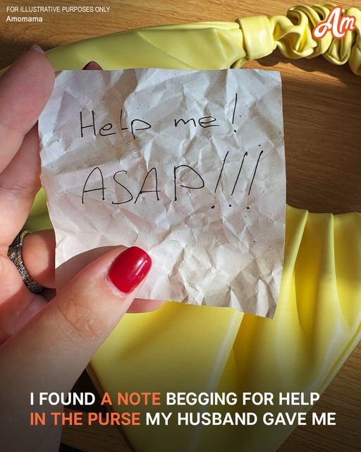 Husband Buys Wife a Purse on Anniversary, Finds Note “Help Me ASAP!” inside — Story of the Day