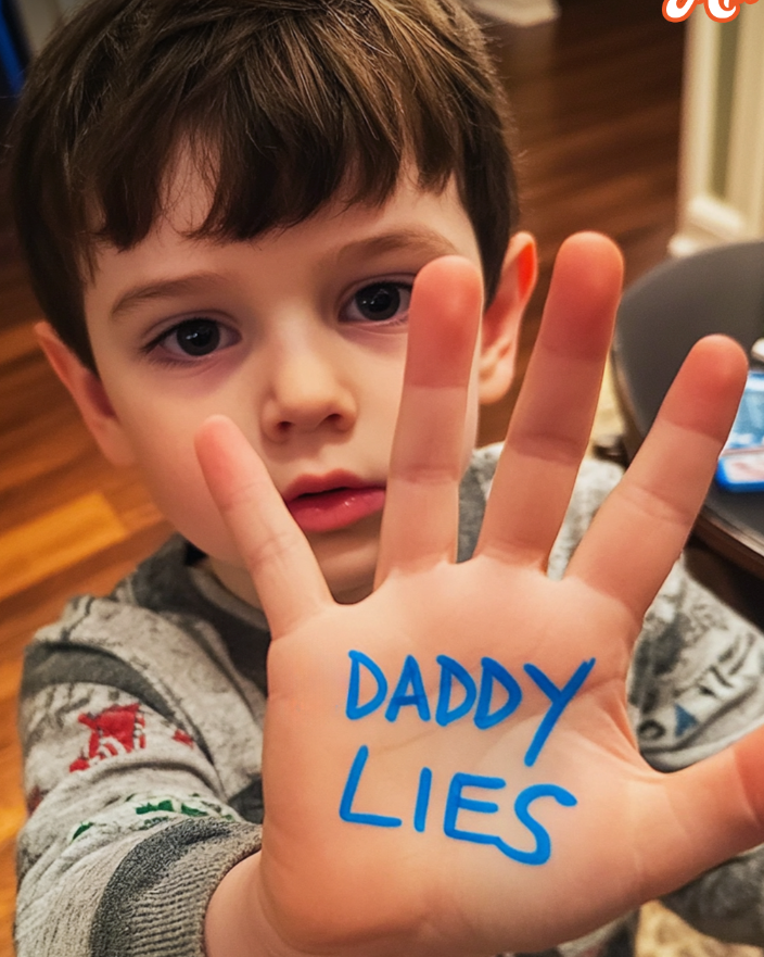My Nonverbal Son Warned Me about My Husband’s Secret by Writing ‘Dad Lies!’ on His Palm