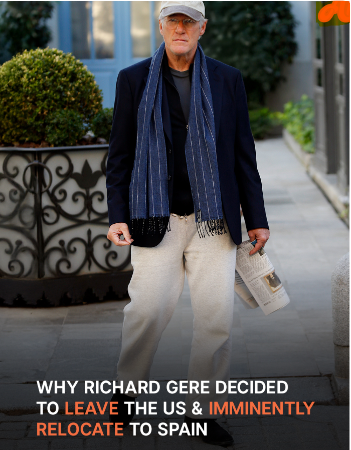 Why Richard Gere Decided to Leave the US and Relocate to Spain