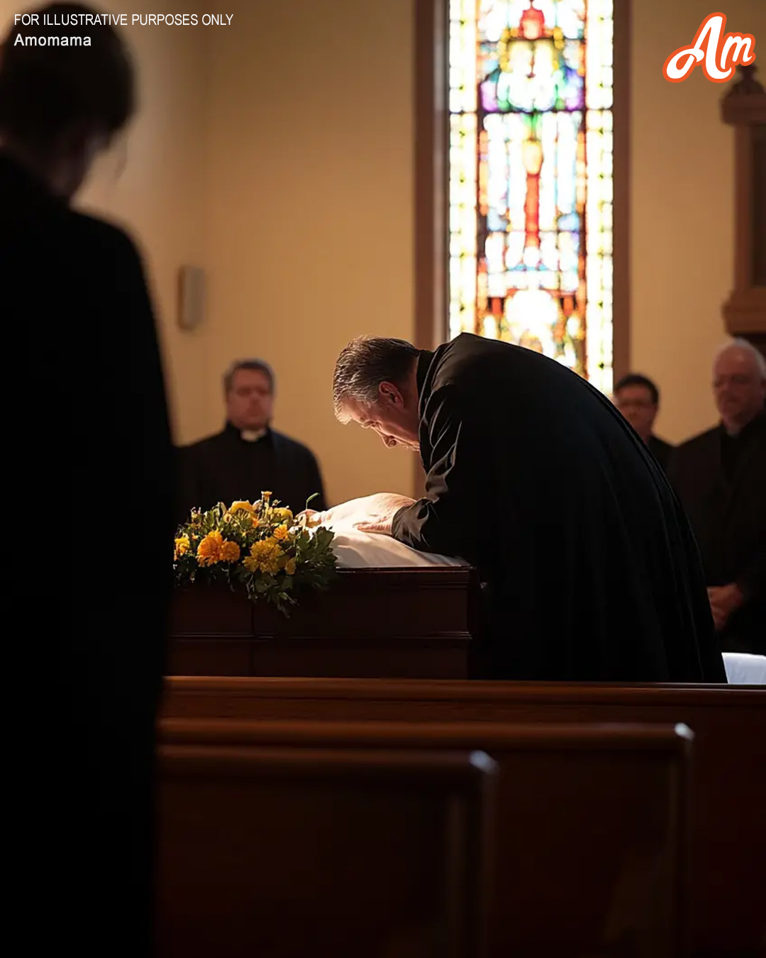 Priest Conducting Funeral Service for Wealthy Woman Leaned over Her Coffin – He Was Stunned to the Core by What He Saw