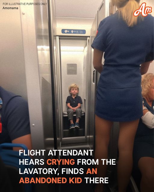 Stewardess Hears Crying from Lavatory, Finds Kid Who Wasn’t on Passenger List — Story of the Day