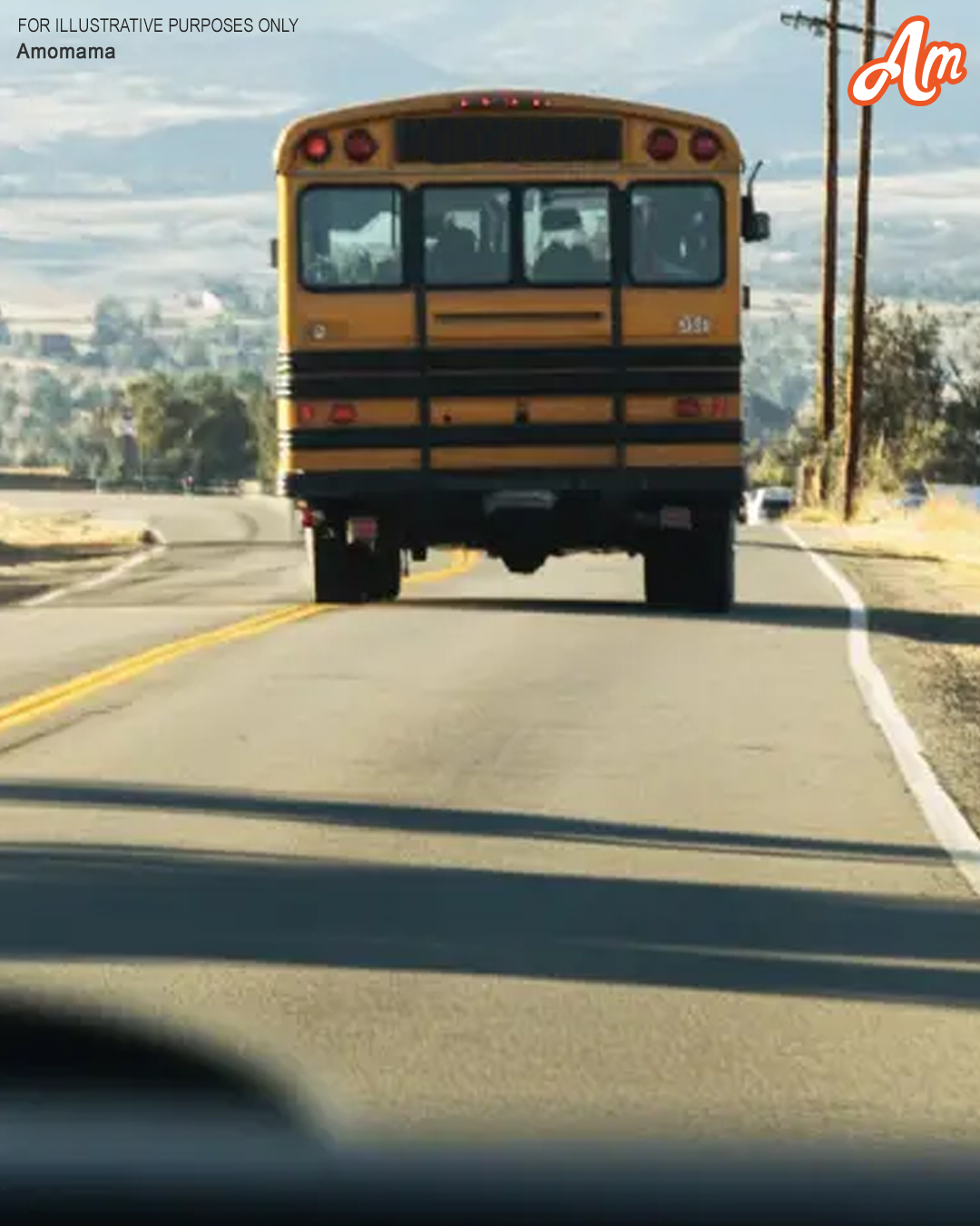 I Saw a Child on the School Bus Hitting the Back Window and Yelling for Help