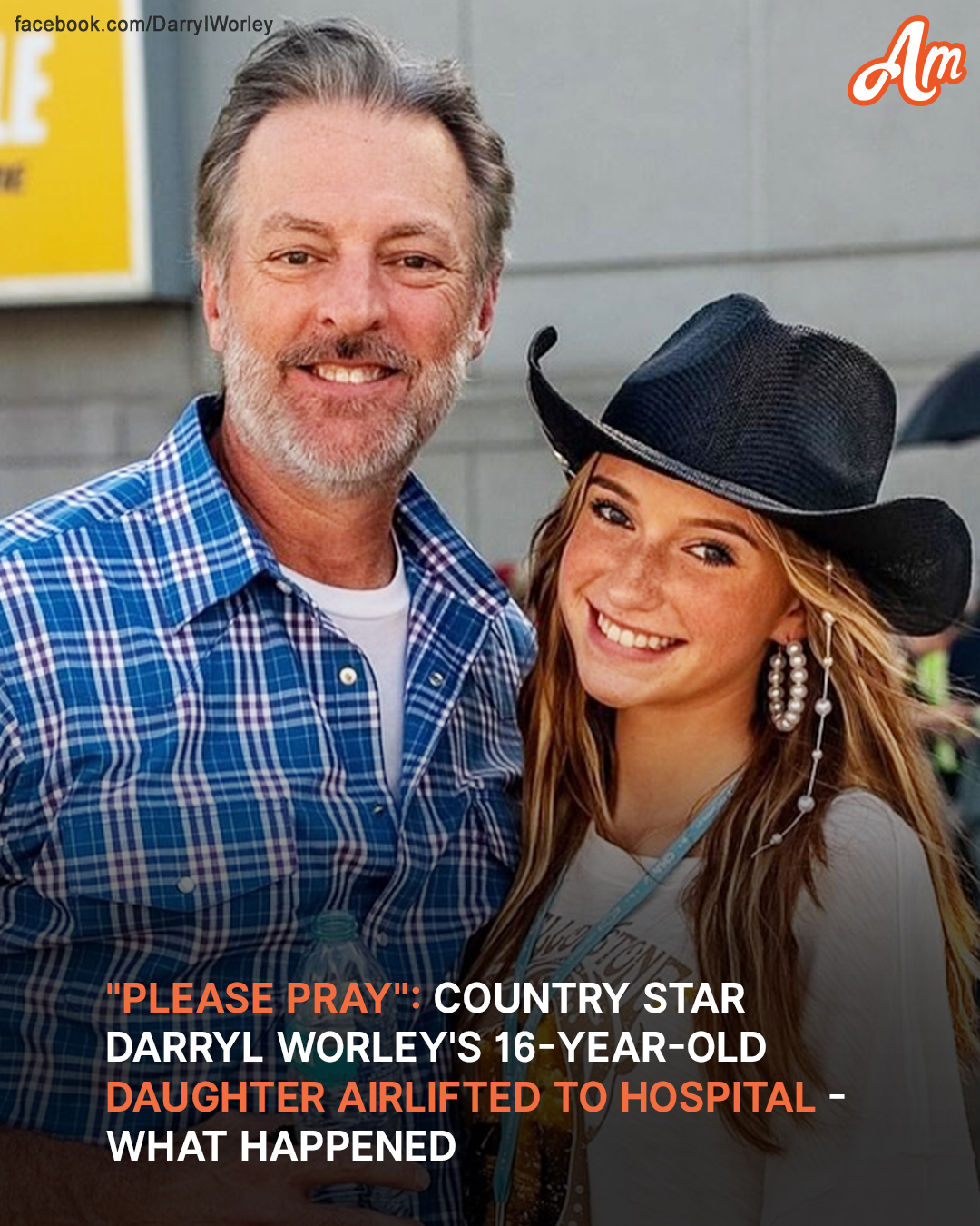 Country Singer Darryl Worley Asks for Prayers After 16-Year-Old Daughter Is Hospitalized — Details