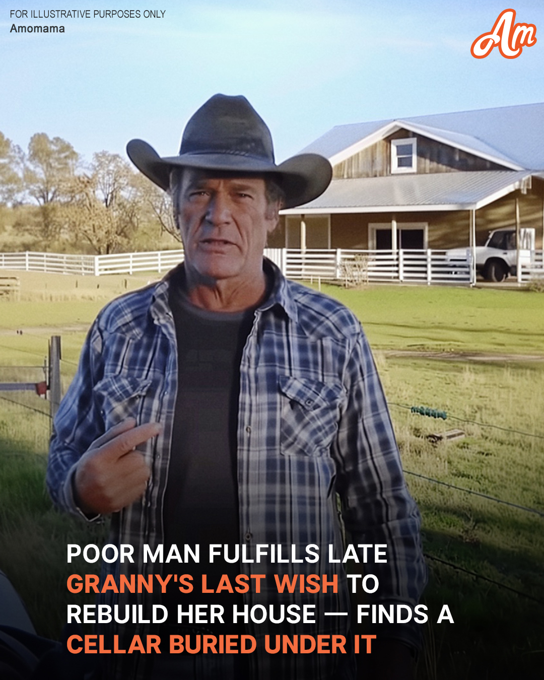 Poor Man Fulfills Late Granny’s Last Wish to Rebuild Her House, Finds Cellar Buried Next to It – Story of the Day
