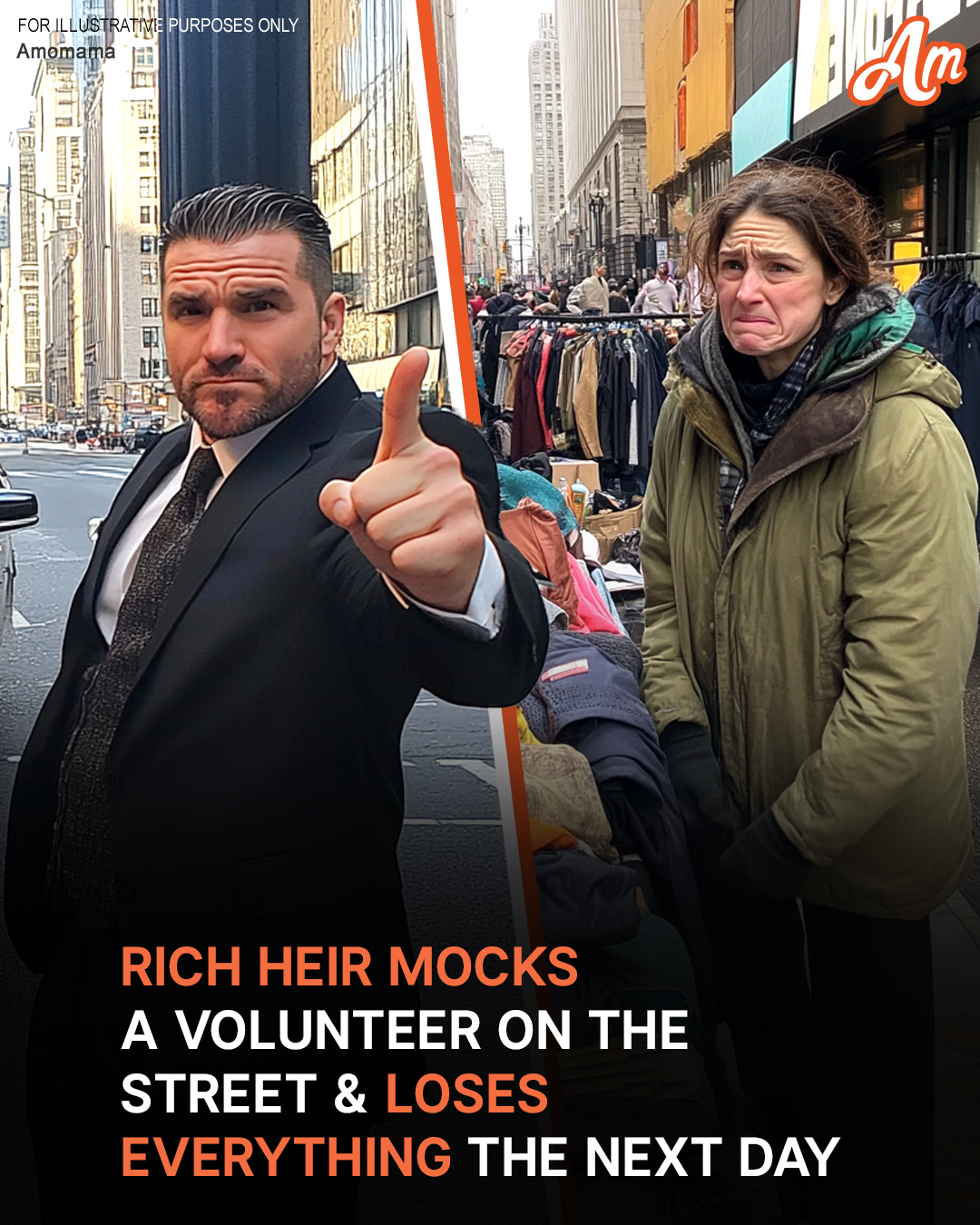 An Arrogant Man Mocked a Woman Volunteering for the Homeless, Until the Next Day He Found Himself on the Street — Story of the Day