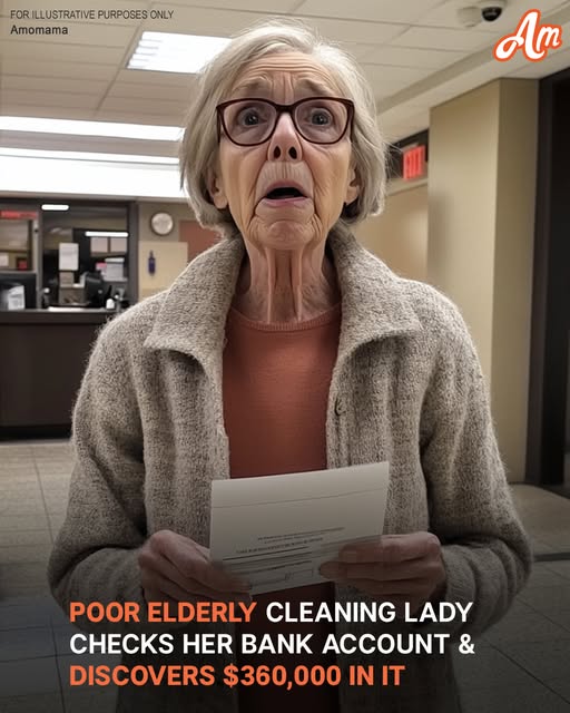 Old Lady Who Works as a Cleaner Thinks Her Bank Account Is Almost Empty, Finds over $360K in It – Story of the Day